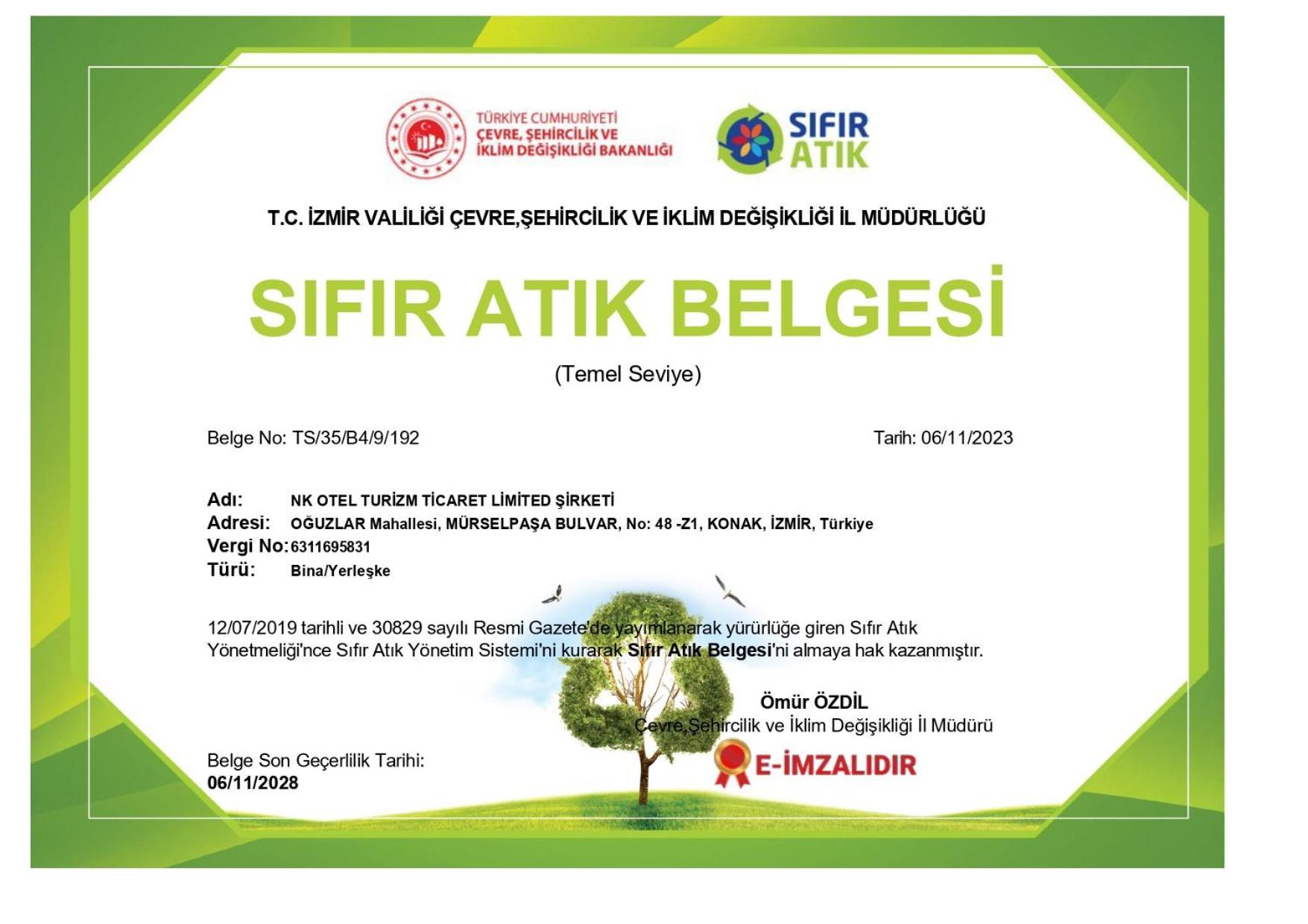 Nk Hotel İzmir Luaran gambar