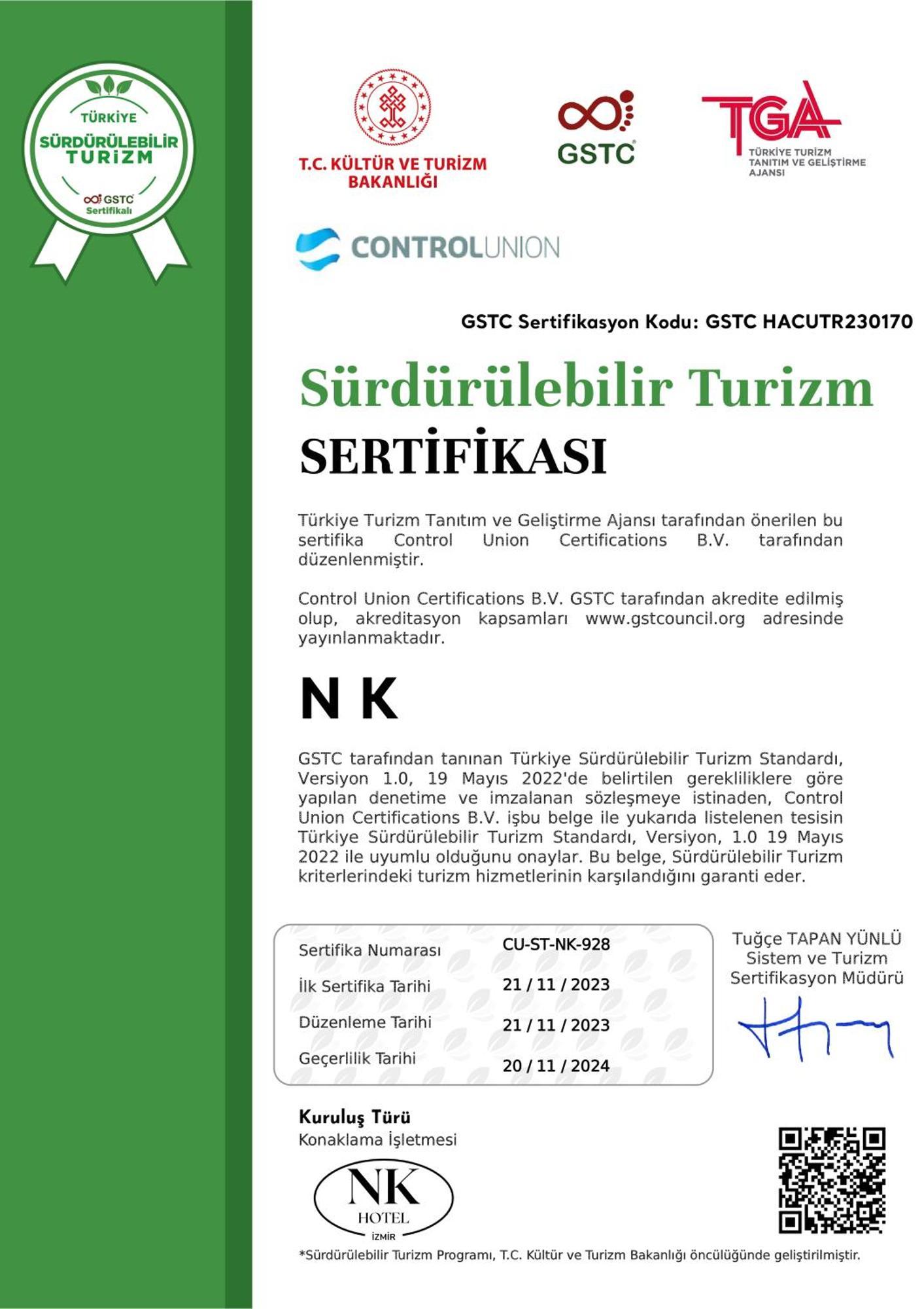 Nk Hotel İzmir Luaran gambar